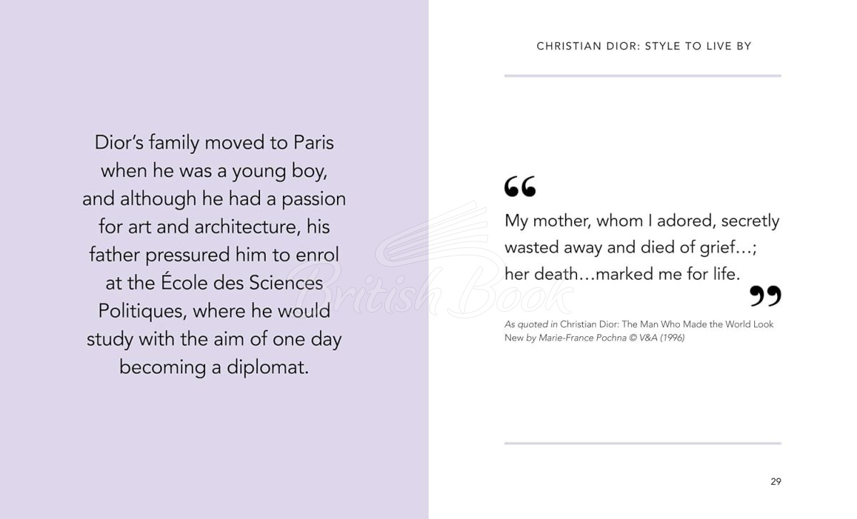 Книга The Little Guide to Christian Dior зображення 3
