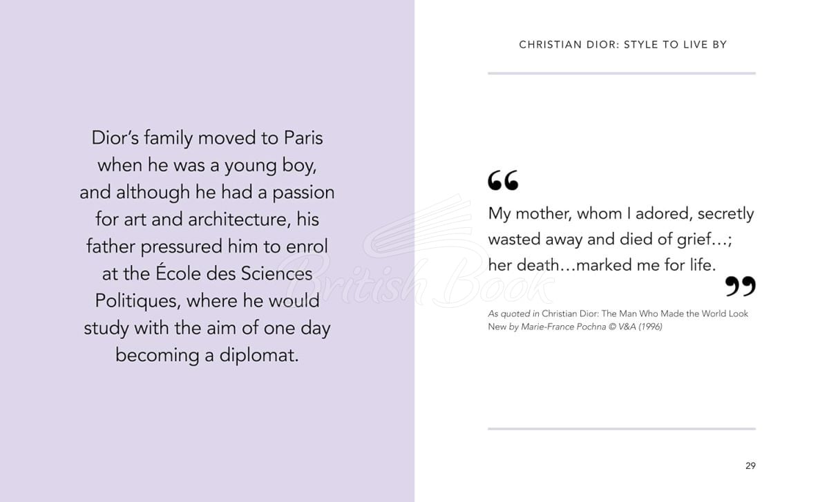 Книга The Little Guide to Christian Dior изображение 3