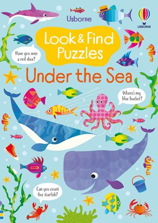 Книга Look and Find Puzzles: Under the Sea изображение