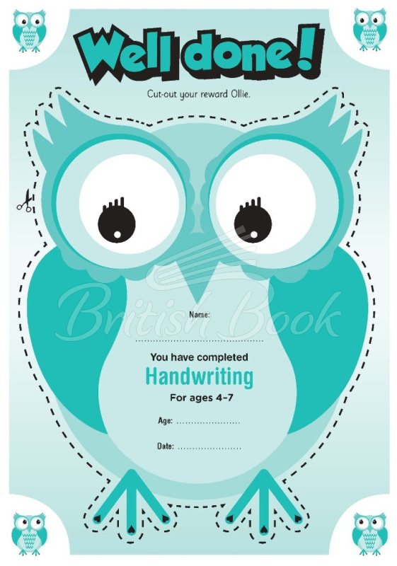 Книга Scholastic English Skills: Handwriting Workbook Ages 4-7 зображення 5