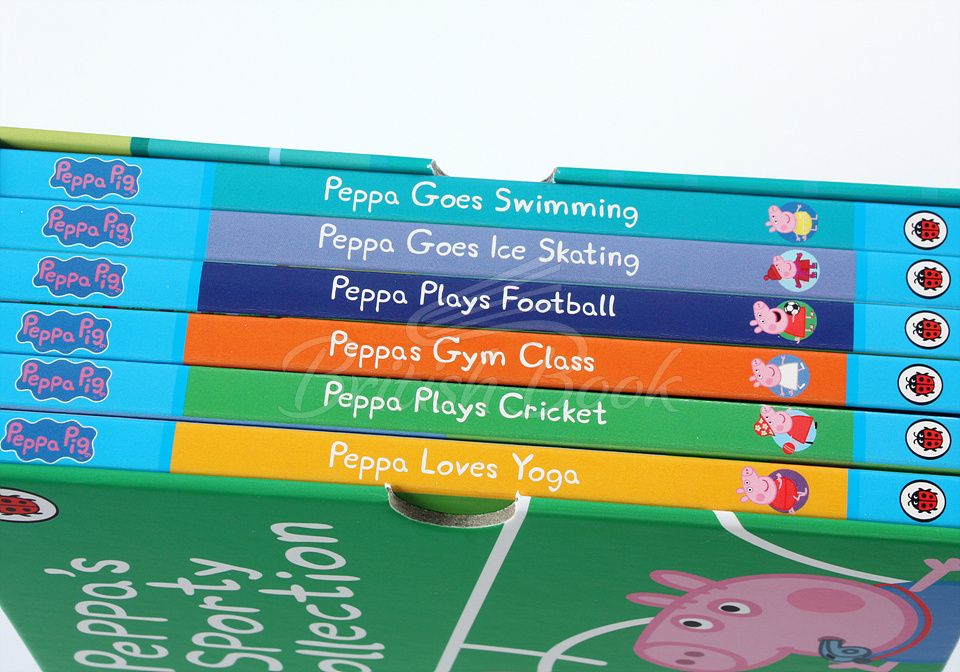 Набор книг Peppa Pig: Peppa's Sporty Collection изображение 2