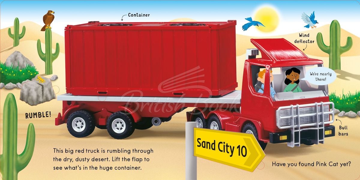 Книга Lift and Look: Trucks зображення 2