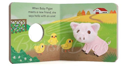Книга Baby Piglet Finger Puppet Book зображення 2