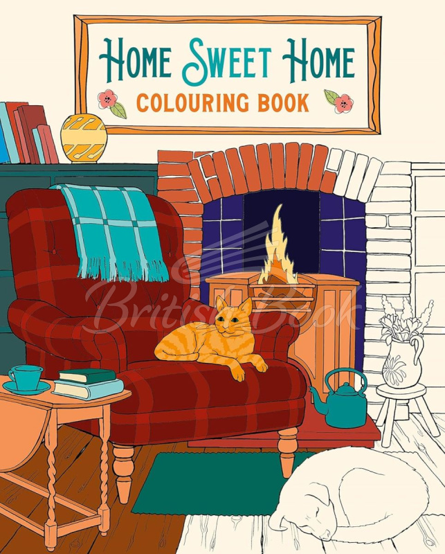 Книга Home Sweet Home Colouring Book зображення