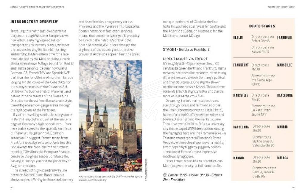 Книга Lonely Planet's Guide to Train Travel in Europe изображение 3
