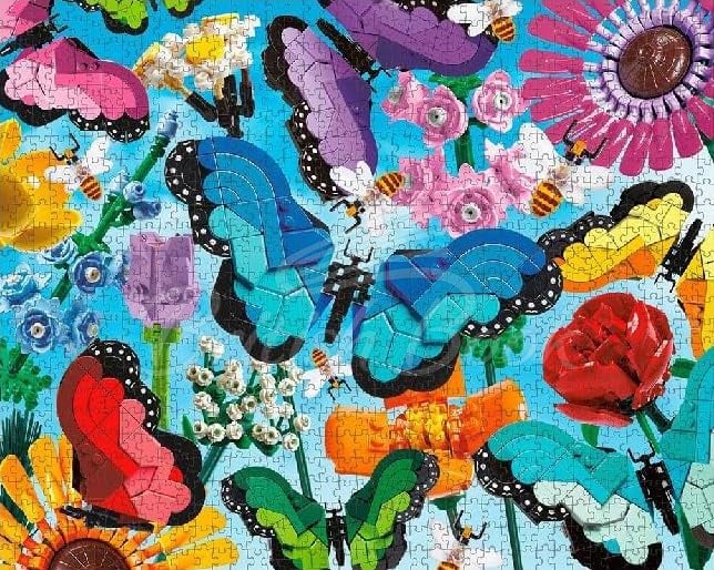 Пазл LEGO Butterflies & Blooms 1000-Piece Puzzle зображення 1