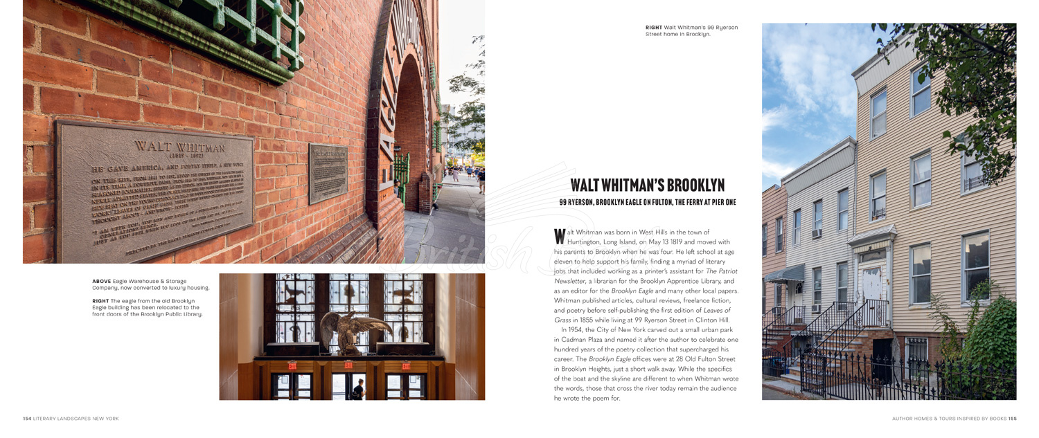 Книга Literary Landscapes: New York зображення 6