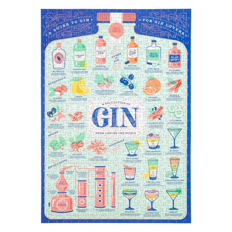 Пазл Gin Lover's 500 Piece Jigsaw Puzzle зображення 2