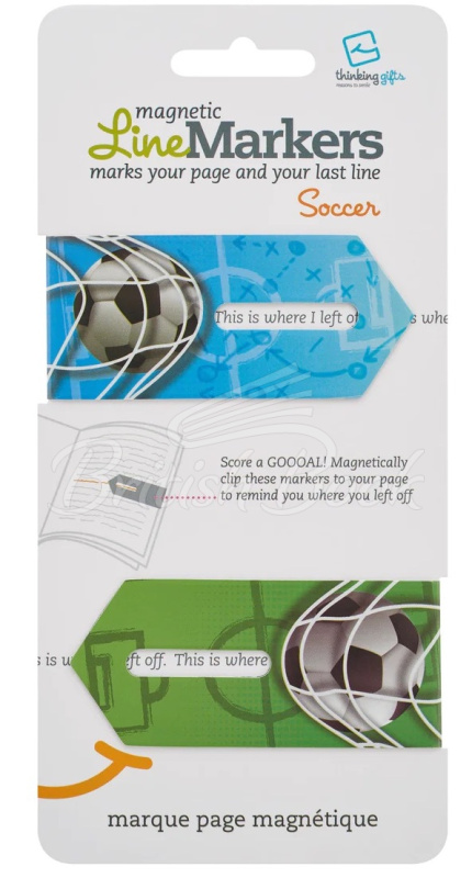 Закладка Line Markers Soccer зображення