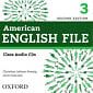 American English File Second Edition 3 Class Audio CDs