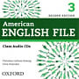 American English File Second Edition 3 Class Audio CDs