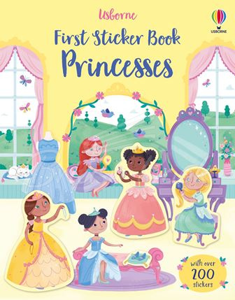 Книга First Sticker Book: Princesses изображение