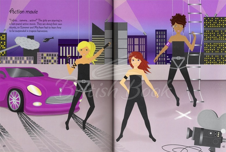 Книга Sticker Dolly Dressing: Popstars and Movie Stars изображение 3