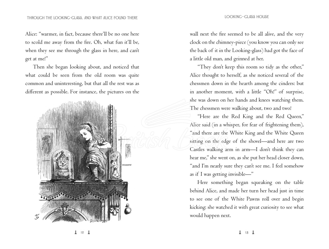 Книга Through the Looking-Glass (Gift Edition) изображение 1