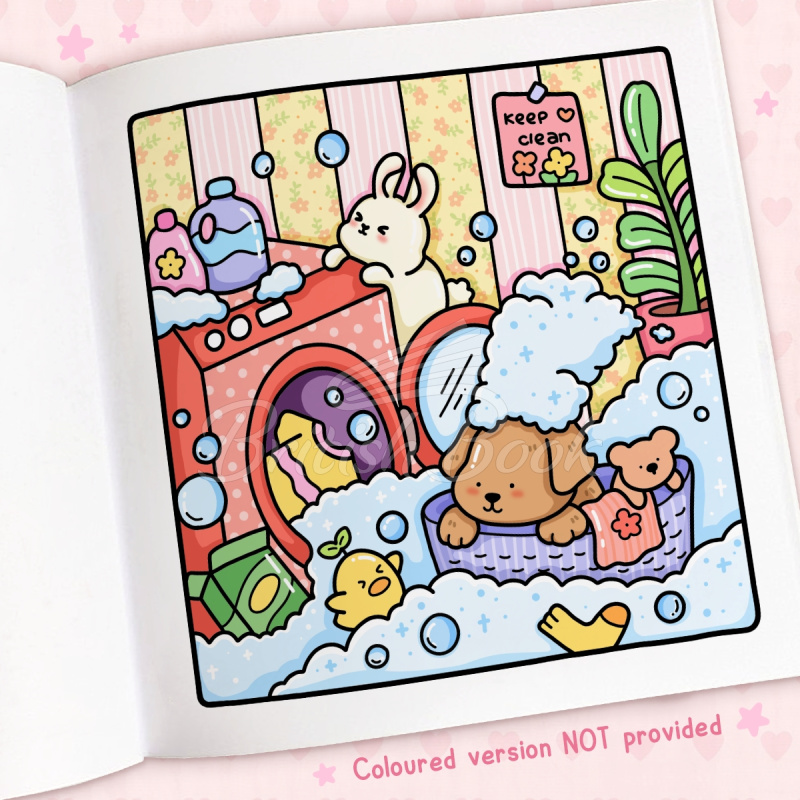 Книга Cozy Cuties: A Cute and Comfy Colouring Book изображение 1