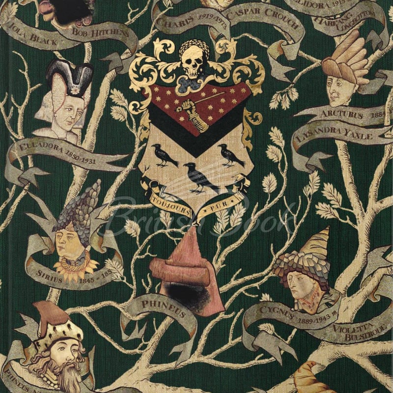 Блокнот Black Family Tapestry Notebook зображення 1
