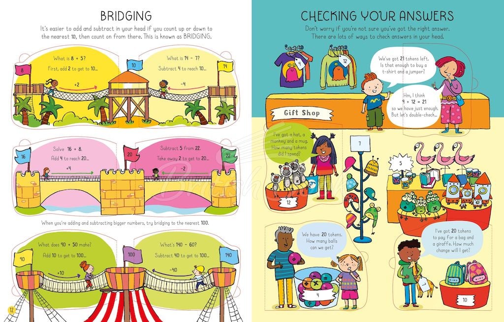 Книга Lift-the-Flap Mental Maths зображення 3