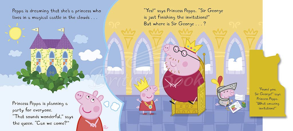Книга Peppa Pig: Peppa's Magic Castle (A Lift-the-Flap Book) изображение 1