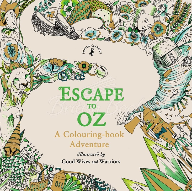 Книга Escape to Oz: A Colouring Book Adventure изображение
