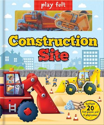 Книга Play Felt: Construction Site изображение