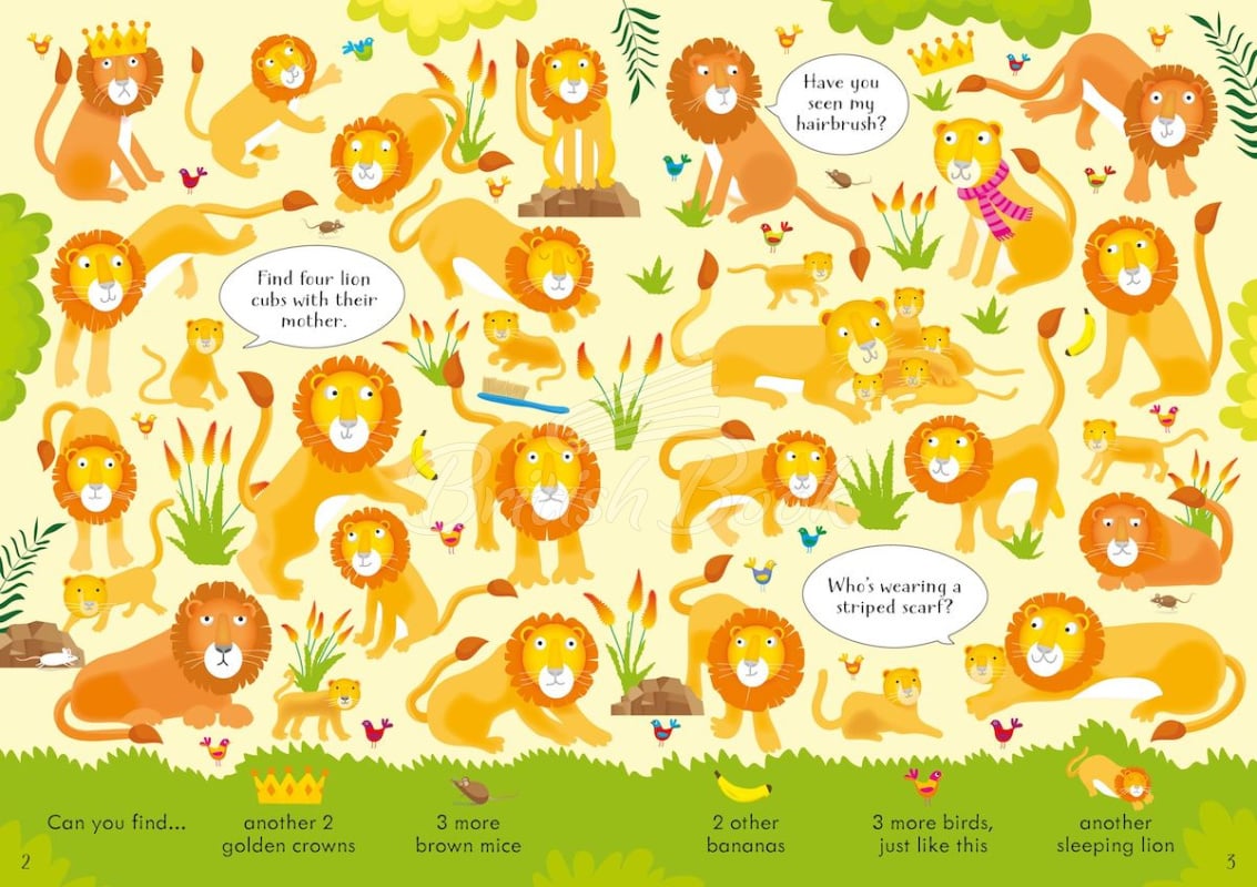 Книга Look and Find Puzzles: Animals зображення 1