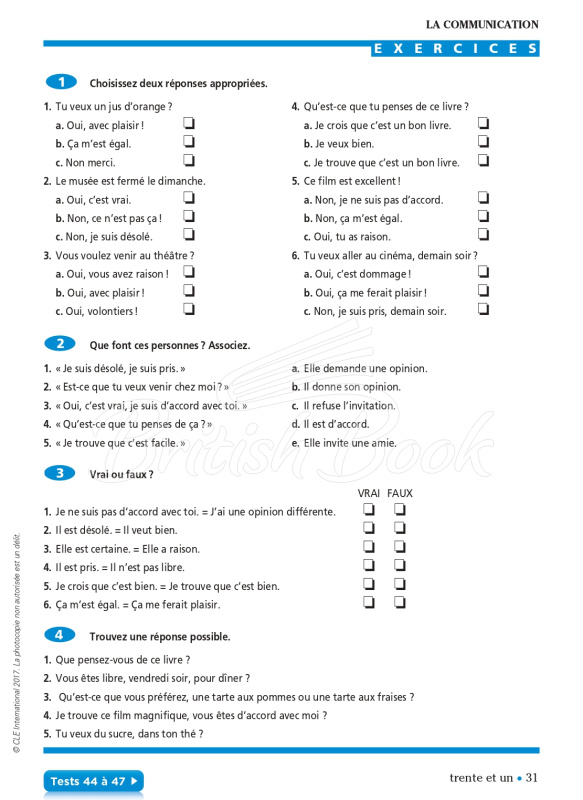 Книга Vocabulaire Progressif du Français 3e Édition Débutant avec Audio téléchargeable изображение 27