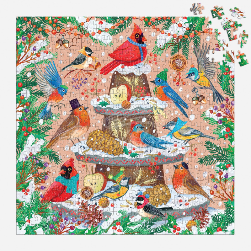 Пазл Festive Feathers 500 Piece Foil Puzzle зображення 4