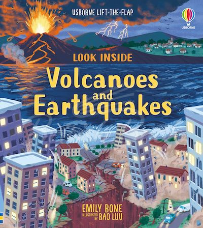 Книга Look inside Volcanoes and Earthquakes зображення