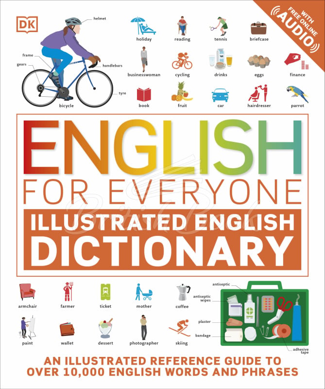 Книга English for Everyone: Illustrated English Dictionary зображення