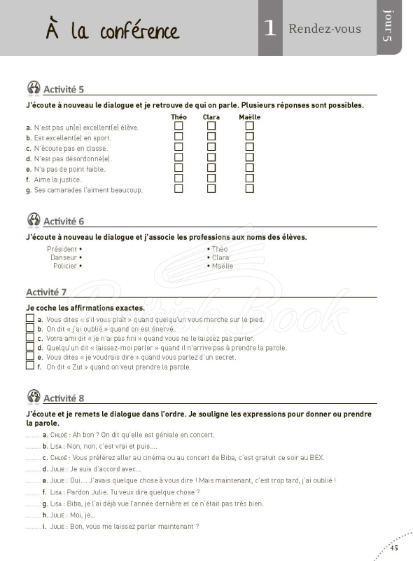 Робочий зошит Agenda 2 Cahier d'activités avec CD audio зображення 2