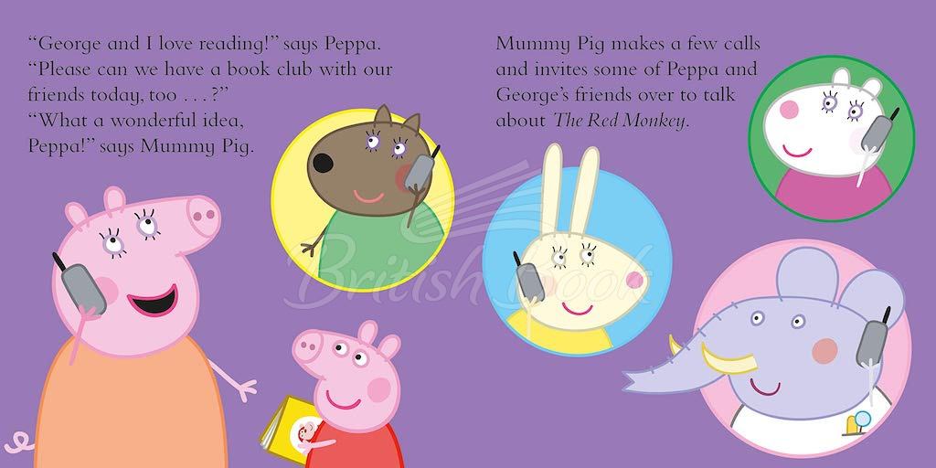 Книга Peppa Pig: Peppa Loves Reading зображення 2