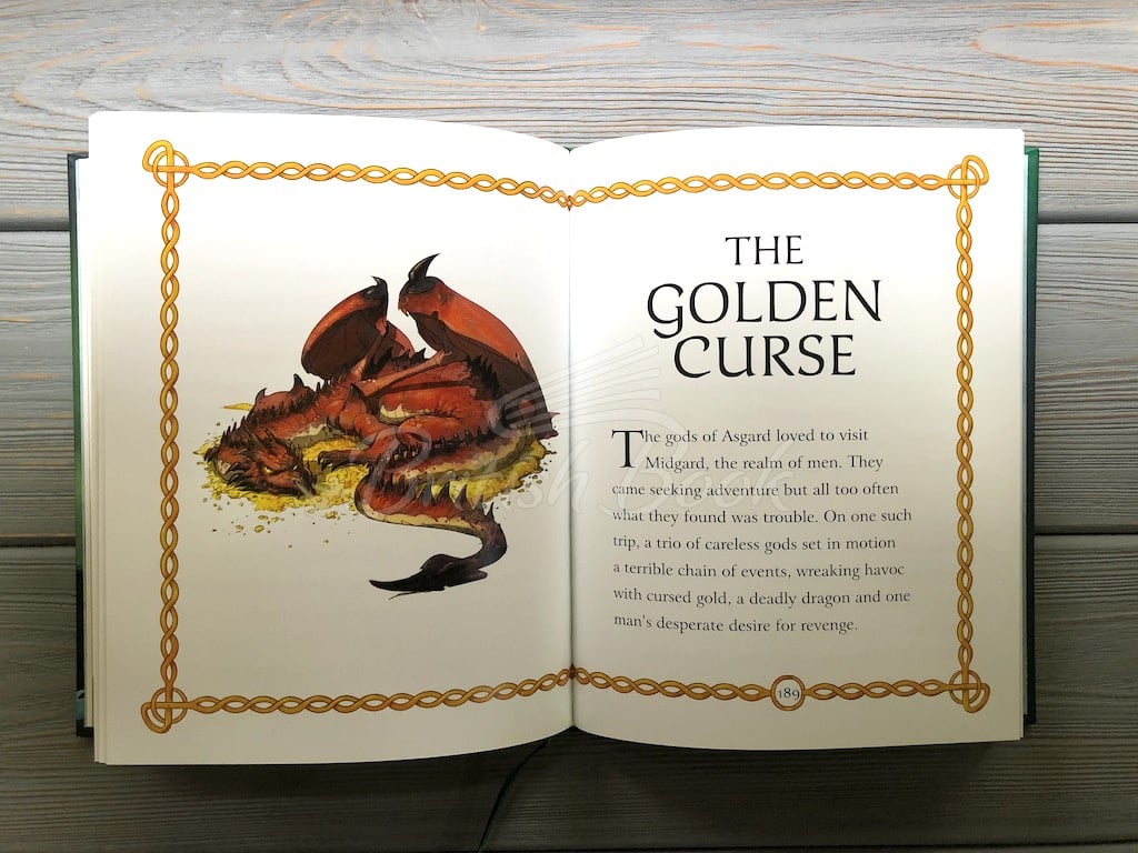 Книга Illustrated Norse Myths зображення 6