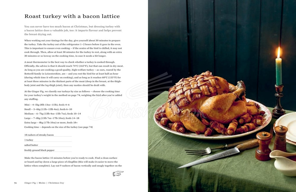 Книга Ginger Pig Christmas Cook Book изображение 4