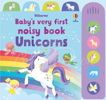 Книга Baby's Very First Noisy Book: Unicorns изображение