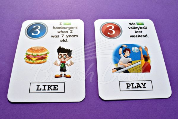 Карточки Fun Card English: My First 50 Verbs изображение 7