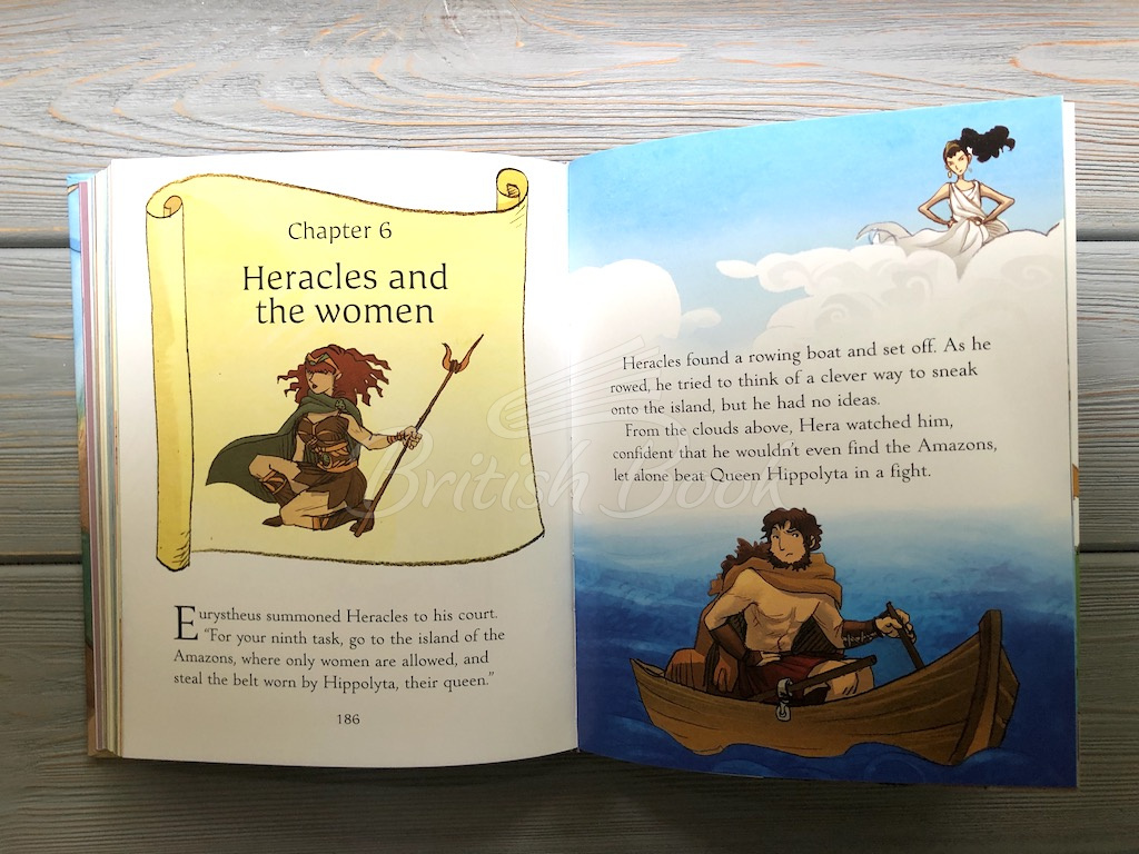 Книга Illustrated Stories from the Greek Myths зображення 8