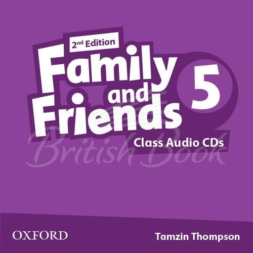 Аудіодиск Family and Friends 2nd Edition 5 Class Audio CDs зображення
