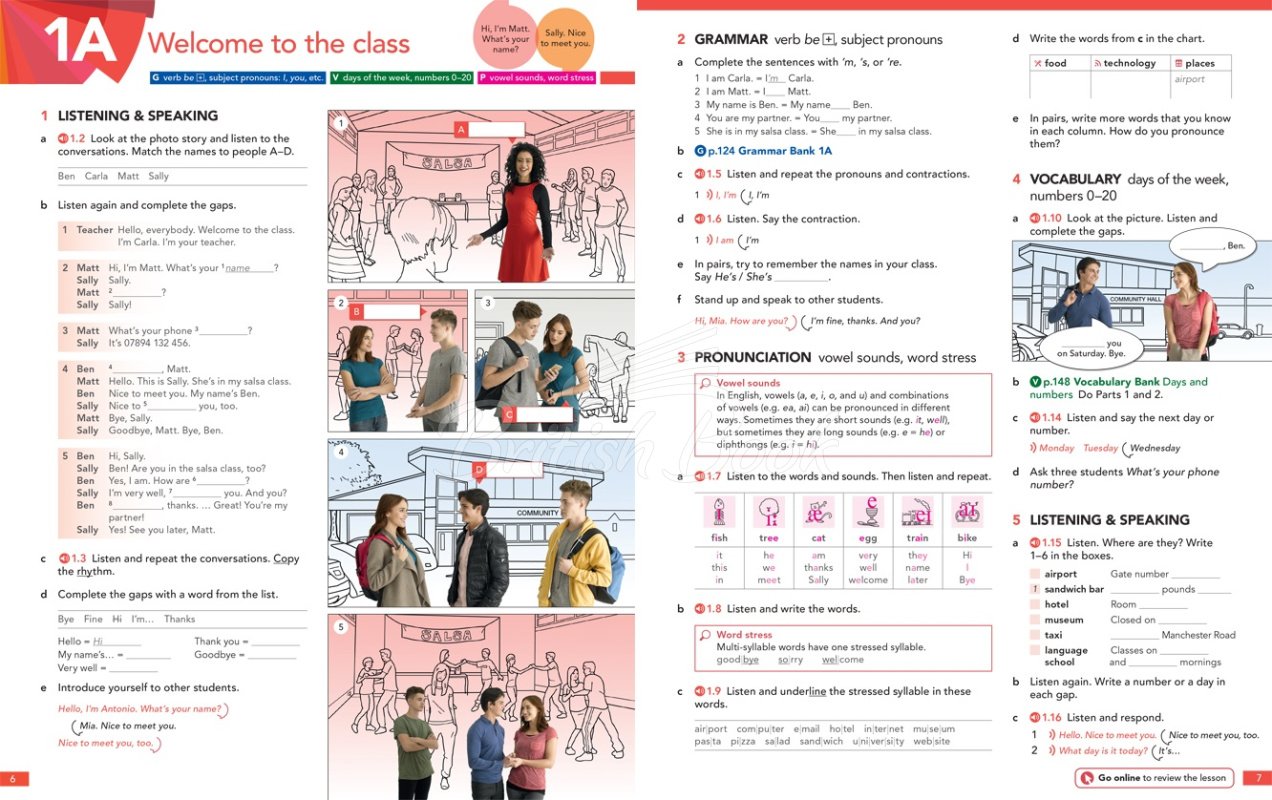 Учебник English File Fourth Edition Elementary Student's Book with Online Practice изображение 5