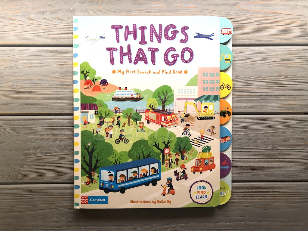 Книга My First Search and Find Book: Things That Go изображение 1