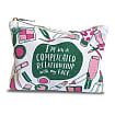 Em & Friends Complicated Relationship Canvas Pouch