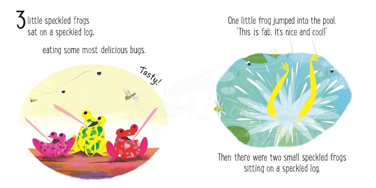 Книга Six Little Speckled Frogs изображение 2