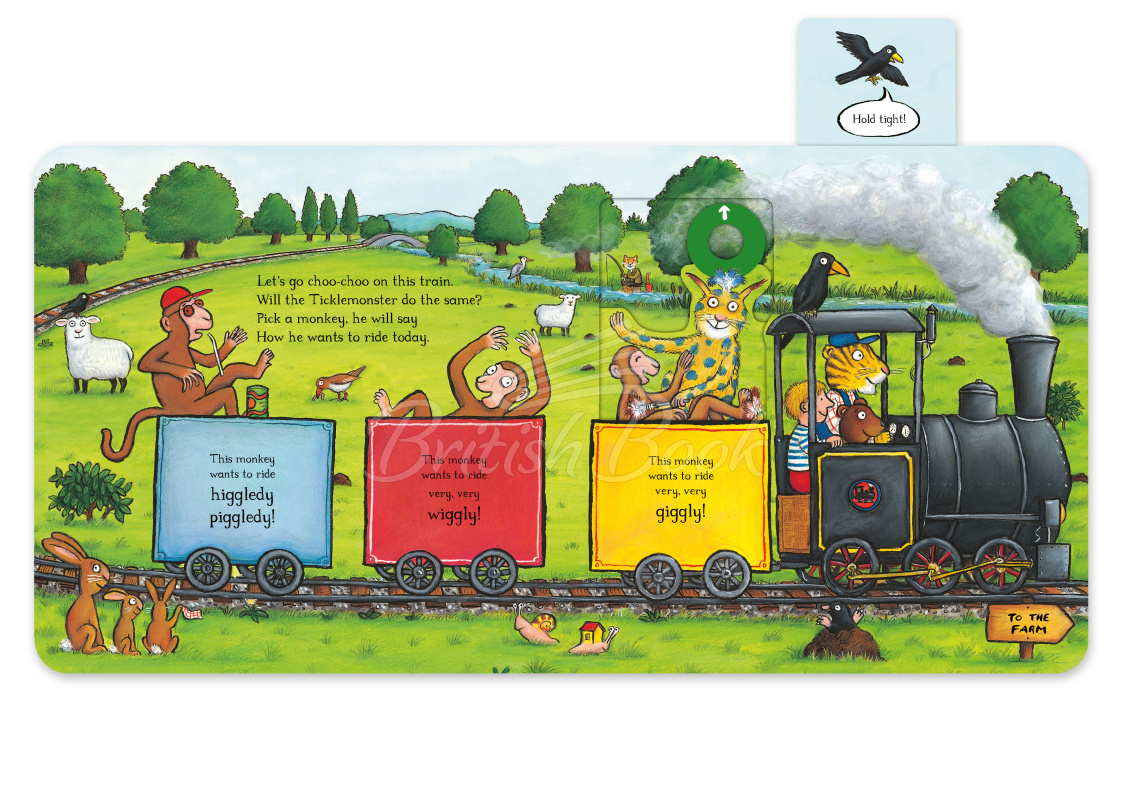 Книга The Tickle Book: A Push Pull and Slide Book изображение 3