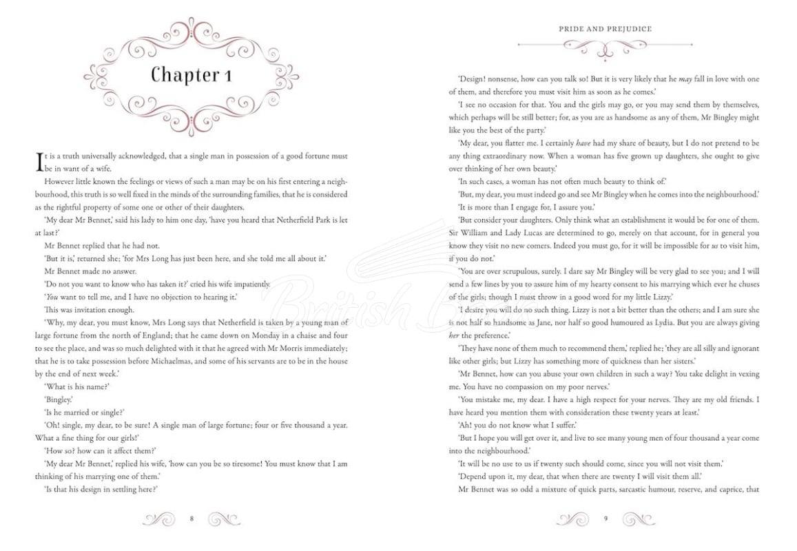Книга Pride and Prejudice (Illustrated by Luna Willems) изображение 1