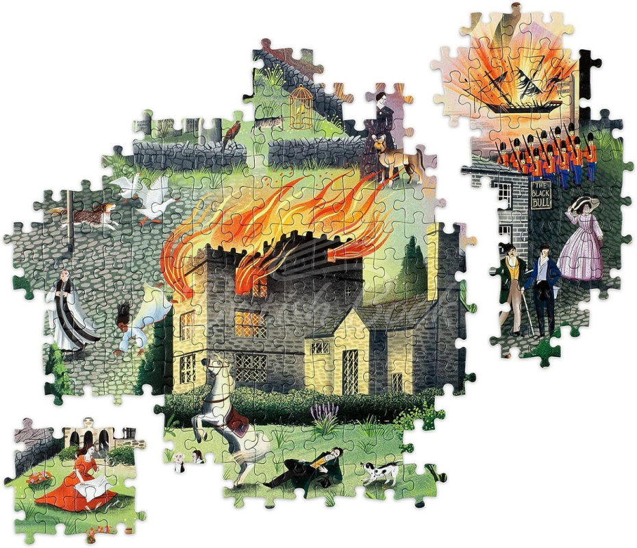 Пазл The World of the Brontës: A Jigsaw Puzzle изображение 2
