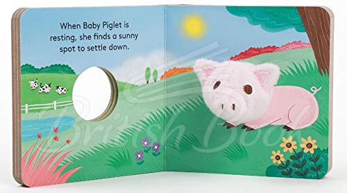 Книга Baby Piglet Finger Puppet Book изображение 3