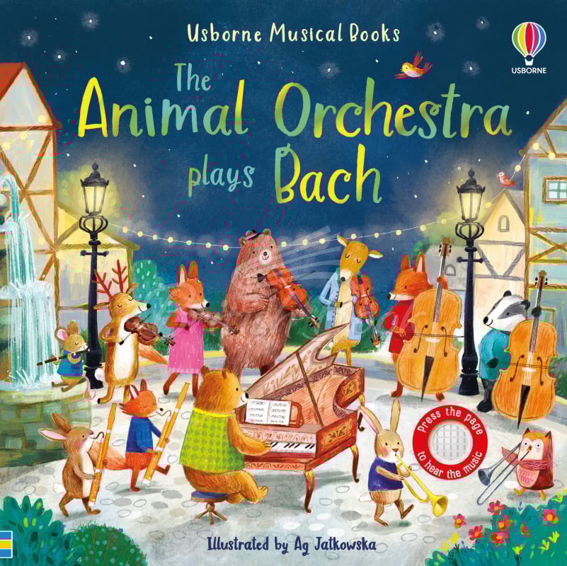 Книга The Animal Orchestra Plays Bach зображення