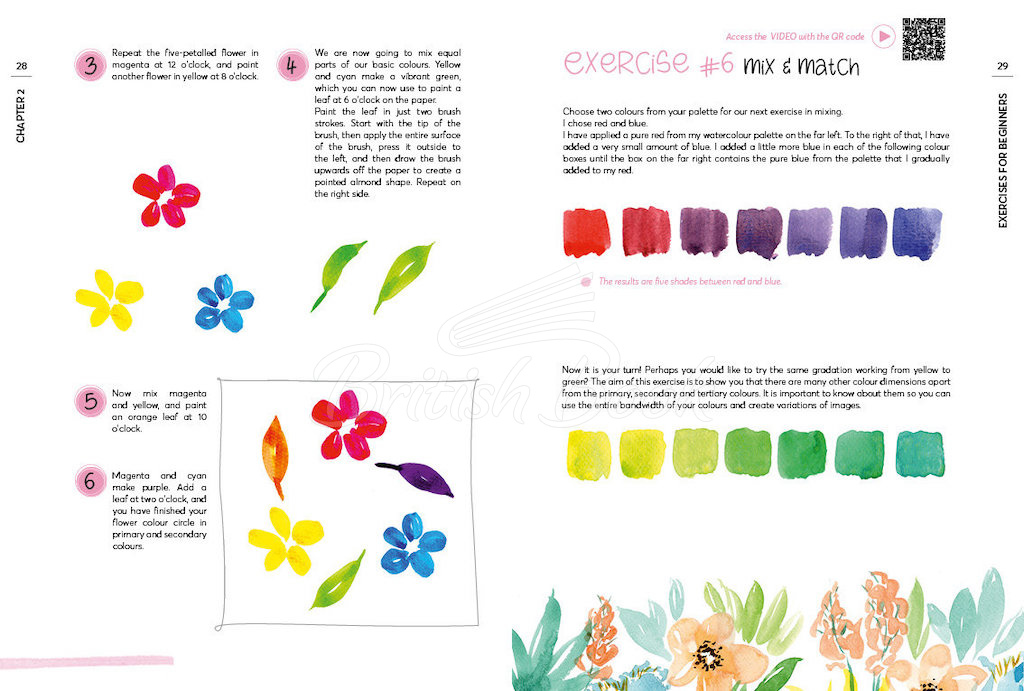 Книга Floral Watercolor зображення 4