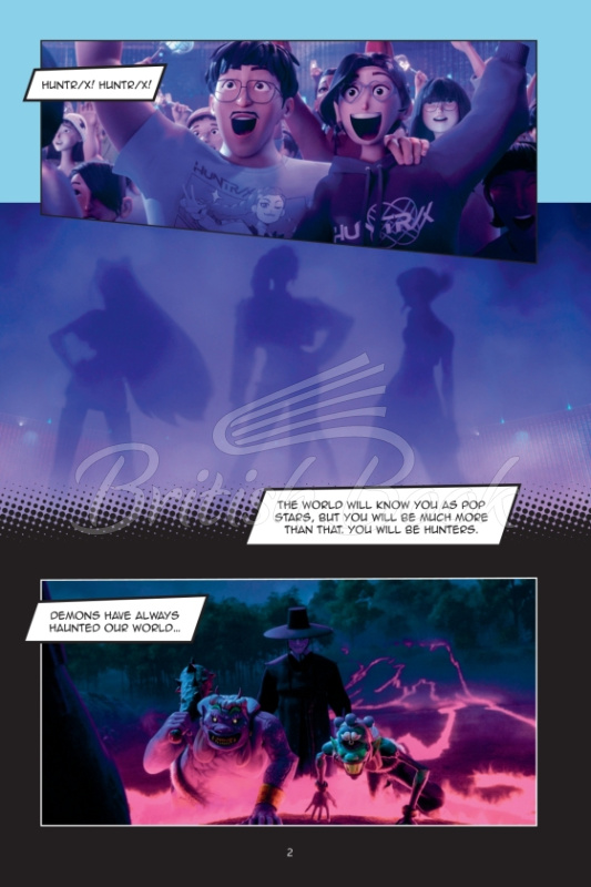 Книга KPop Demon Hunters: The Movie in Comics изображение 2