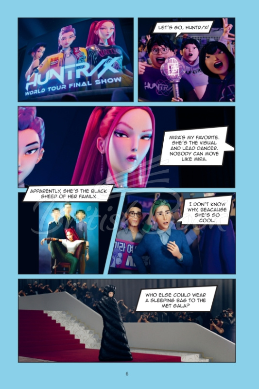 Книга KPop Demon Hunters: The Movie in Comics изображение 6