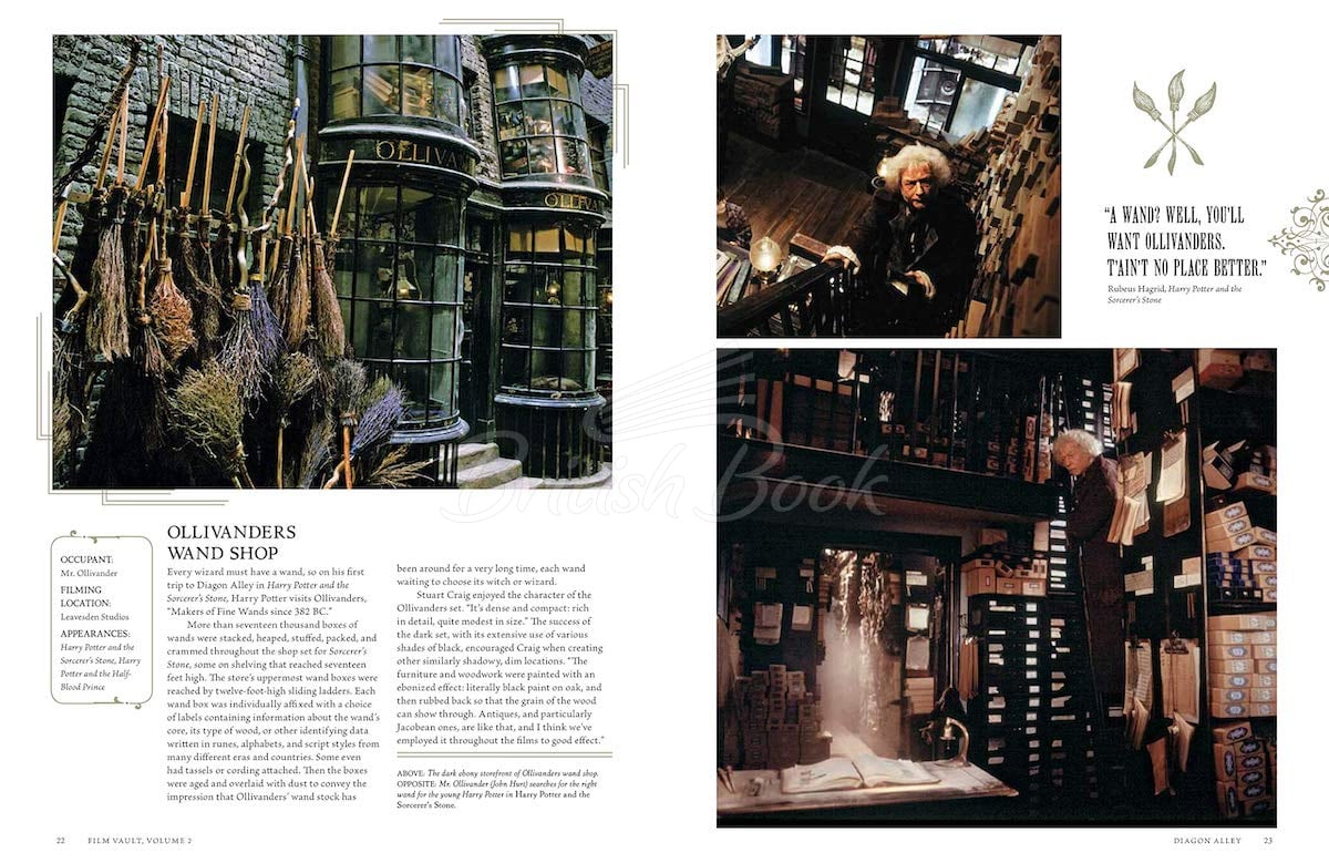 Книга Harry Potter: The Film Vault Volume 2: Diagon Alley, The Hogwarts Express, and The Ministry зображення 2
